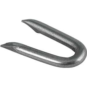 Grampo para cerca 1" x 9 BWG (19 x 11 (JP x LPP)), polido, VONDER
