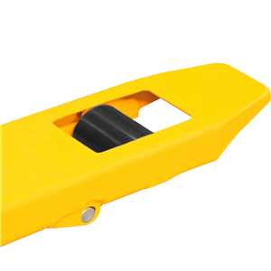 Paleteira hidráulica, 2,5 toneladas (2,5 tf), 1.150 mm x 680 mm, roda simples de nylon, PSN 256, VONDER