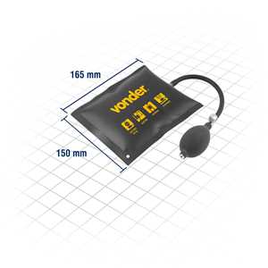 Bolsa inflável 165 mm x 150 mm, multifunção, VONDER