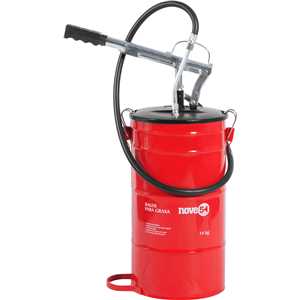 Bomba manual para graxa, com reservatório para 14 kg, NOVE54