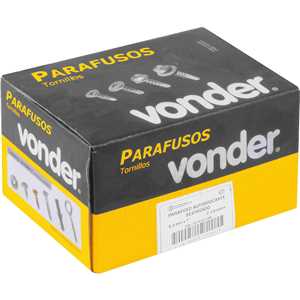 Parafuso autobrocante sextavado, 6,3 mm x 1", VONDER