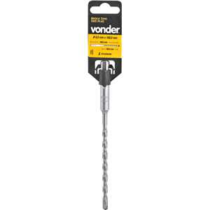 Broca com encaixe tipo SDS PLUS, 6,0 mm x 160 mm, VONDER