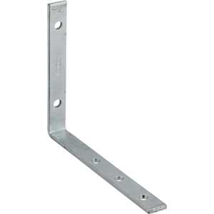 Cantoneira para cortina, 8 cm x 10 cm, zincada, VONDER