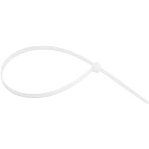 Abraçadeira de nylon, branca, 400 mm x 7,2 mm, com 100 peças, VONDER
