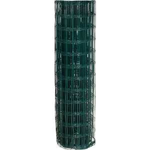 Tela alambrado, verde, malha 10 cm x 5 cm, fio 2,5 mm, com 1,0 m x 25 m (altura x comprimento), VONDER