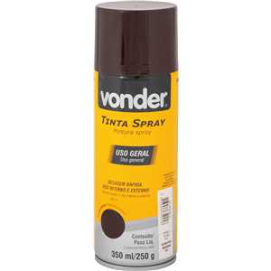 Tinta em spray marrom, 350 ml/250 g, VONDER