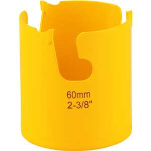 Serra copo 60 mm - 2.3/8", com vídea, VONDER