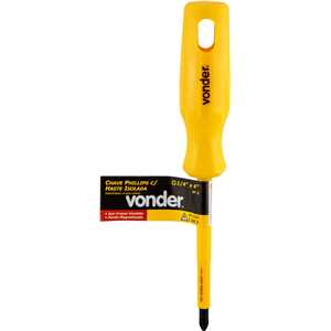 Chave phillips com haste isolada 1/4" x 4" VONDER