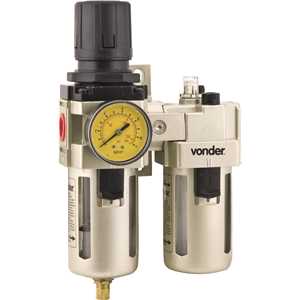 Regulador e lubrificador 1/2" RL 120 VONDER