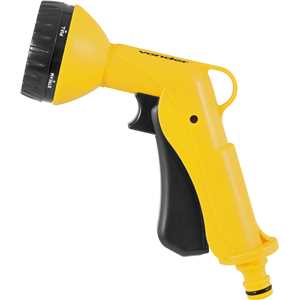Esguicho plástico para jardim, 6 funções, engate 1/2", VONDER