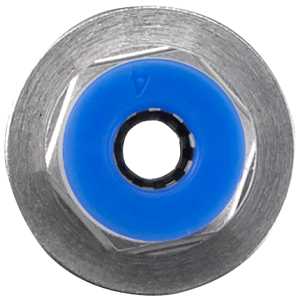Conexão rápida reta, 4 mm, rosca 1/4" BSP, VONDER