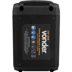 Bateria 18 V, íons de lítio, 4 A.h, para CIV 180B, VONDER