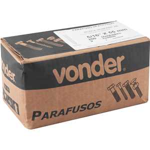 Parafuso sextavado rosca soberba 5/16" x 55 mm, VONDER