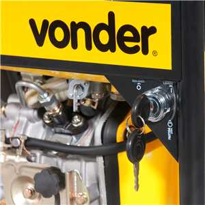 Motobomba a diesel 3", para água suja, VONDER