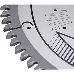 Lâmina de serra circular com vídea, para alumínio, 185 mm x 20 mm x 60 dentes, VONDER