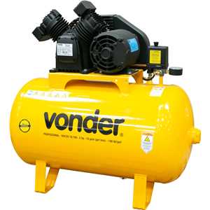 Compressor de ar VDCSV 10/100, 2,0 cv trifásico, 220 V~/380 V~, VONDER