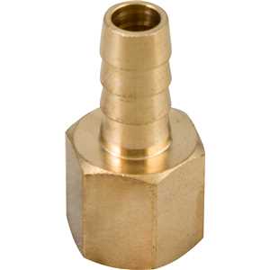 Espigão rosca fêmea de 1/4" NPT com escama de 5/16", cartela com 3 peças, VONDER