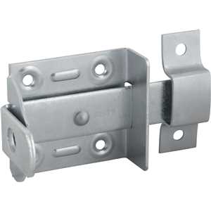 Fecho chato com porta-cadeado 2" - 50,8 mm, zincado, encartelado, VONDER