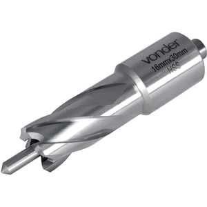 Broca anular, encaixe Weldon, 16 mm x 30 mm VONDER