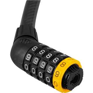 Cadeado para bicicleta, 60 cm, com segredo, VONDER