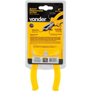 Alicate desencapador de fios,  6'', 1.000 V, VONDER