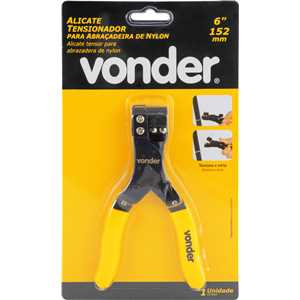 Alicate tensionador para abraçadeira de nylon, VONDER