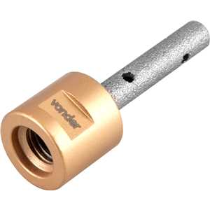 Fresa diamantada reta, 10 mm, VONDER
