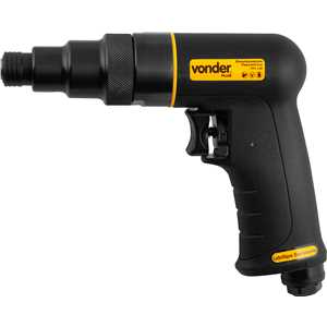 Parafusadeira pneumática com encaixe de 1/4", 13,0 N.m, acionamento por gatilho, PPV 140, VONDER PLUS
