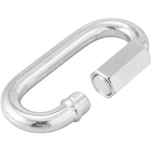 Mosquetão reto com rosca, 3/8", VONDER
