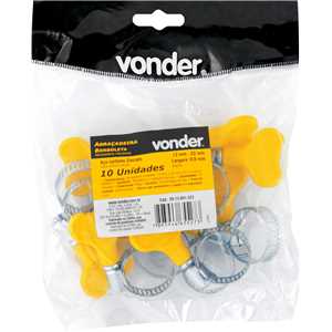 Abraçadeira tipo borboleta, 12 mm a 22 mm, VONDER