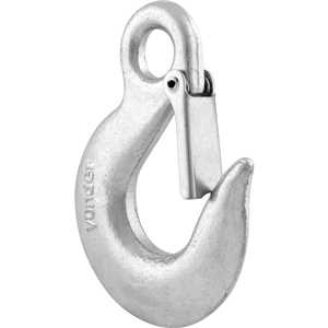 Gancho de aço com olhal, 3,0 toneladas, 1/2", com trava, VONDER