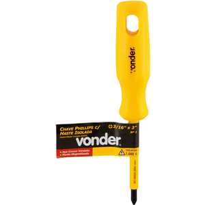 Chave phillips com haste isolada 3/16" x 3" VONDER