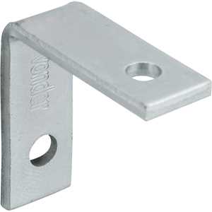 Cantoneira para cortina, 3 cm x 3 cm, zincada, VONDER
