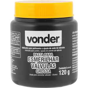 Pasta para esmerilhar válvulas, grossa, 120 g, VONDER