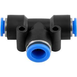 Conexão rápida tipo T de redução, com 1 entrada de 10,0 mm e 2 entradas de 8,0 mm, VONDER