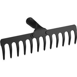 Ancinho com 12 dentes, sem cabo, VONDER