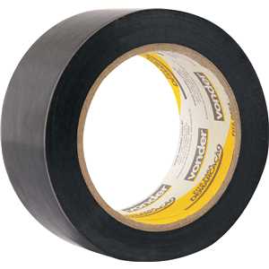 Fita adesiva para demarcação, 48 mm x 30 m preta VONDER