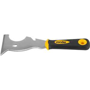 Espátula de aço inox, 3", com cabo emborrachado, multiuso, VONDER