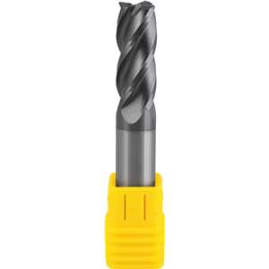 Fresa topo toroidal 12 mm, em metal duro, 4 cortes, raio 0.5, VONDER