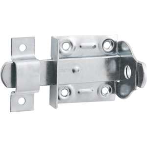 Fecho chato com porta-cadeado 2" - 50,8 mm, zincado, encartelado, VONDER