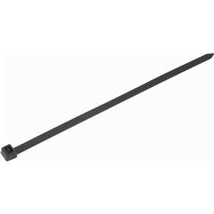 Abraçadeira de nylon, preta, 280 mm x 9,0 mm, com 100 peças, VONDER