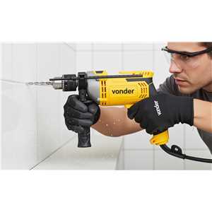 Furadeira de impacto 1/2", 710 W, 127 V~, com jogo de 9 brocas, FIV 709 VONDER