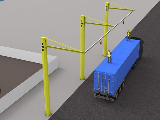 Linha de Vida Horizontal Fixa para Caminhões