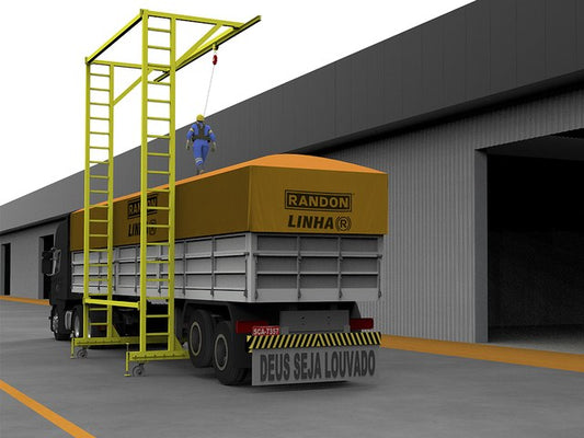 Linha de Vida Móvel para Caminhão e Carretas