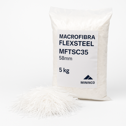 Macrofibra FLEXSTEEL MFTSC35 58MM pacote 5 kgs