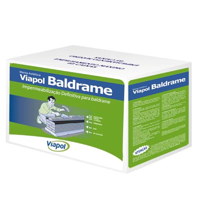 Manta Asfaltica Baldrame 2 Bobinas 640 M Viapol