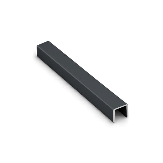 FILETE AL. LUMELESS Nº 1 SPACE GRAY 9,5 x 9,5 x 300 cm