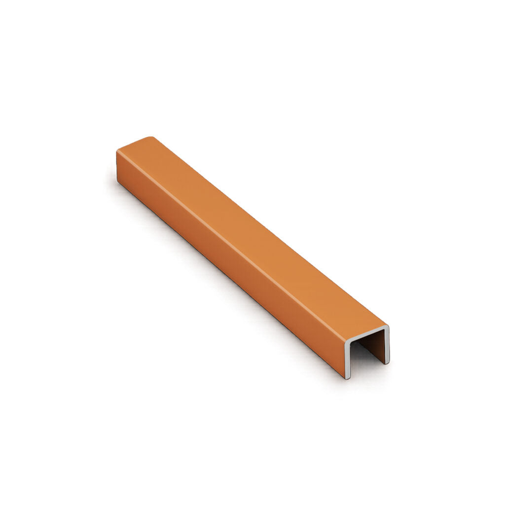 FILETE AL. Nº 1 ROSE MATTE 9,5 x 9,5 x 300 cm