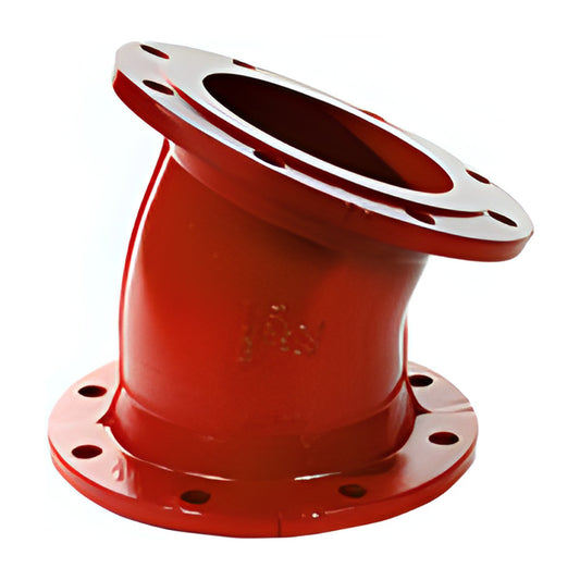 Curva 11°15' com Flanges PAM Saint-Gobain