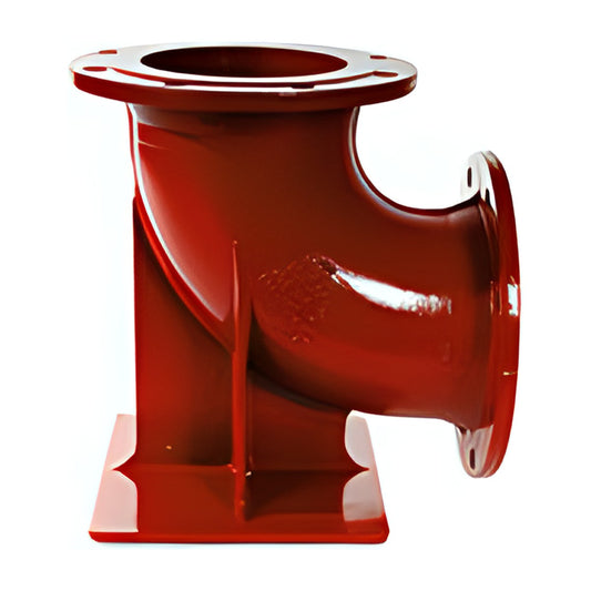 Curva 90° com Flanges e Pé PAM Saint-Gobain